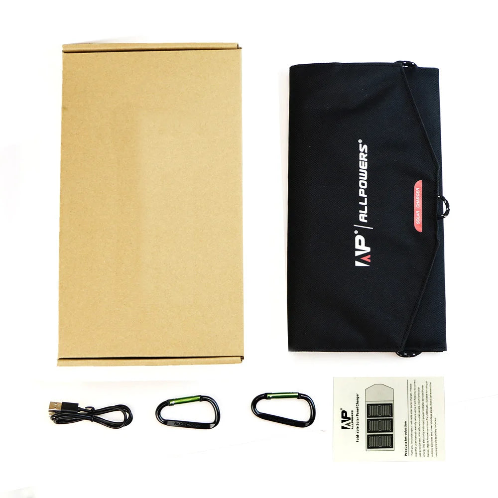 ALLPOWERS Premium 21W - High-Efficiency Foldable Solar Panel