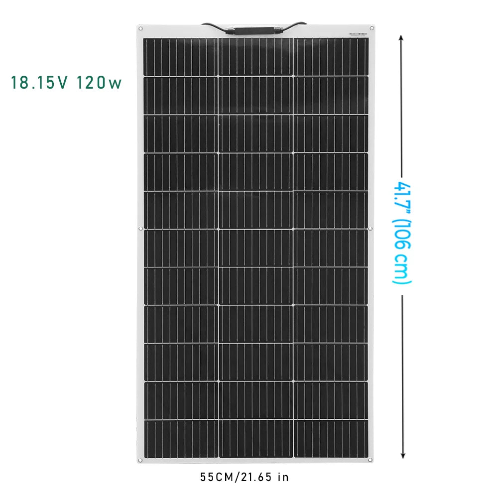 Flexible solar panel
