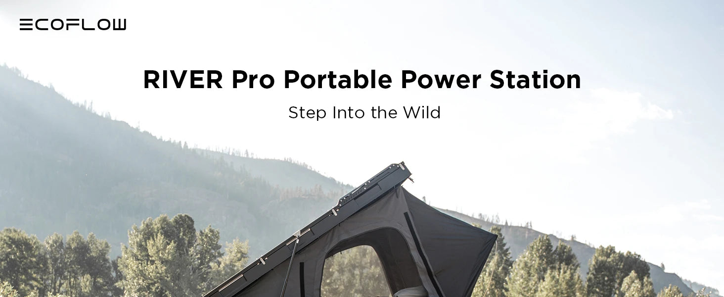 ECOFLOW RIVER Pro Portable Power Station 720Wh - US plug - Renewable Depot