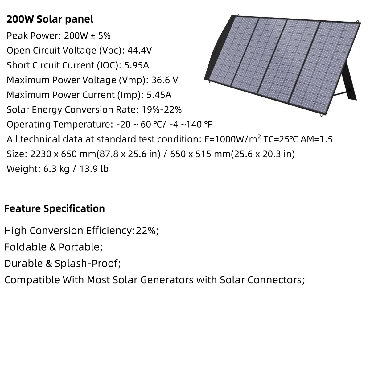 ALLPOWERS Foldable Solar Panel Collection