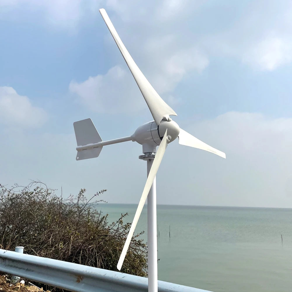 High-Performance Horizontal Wind Turbine Generator - 2KW 5KW 10KW Options with Magnetic Dynamo Technology