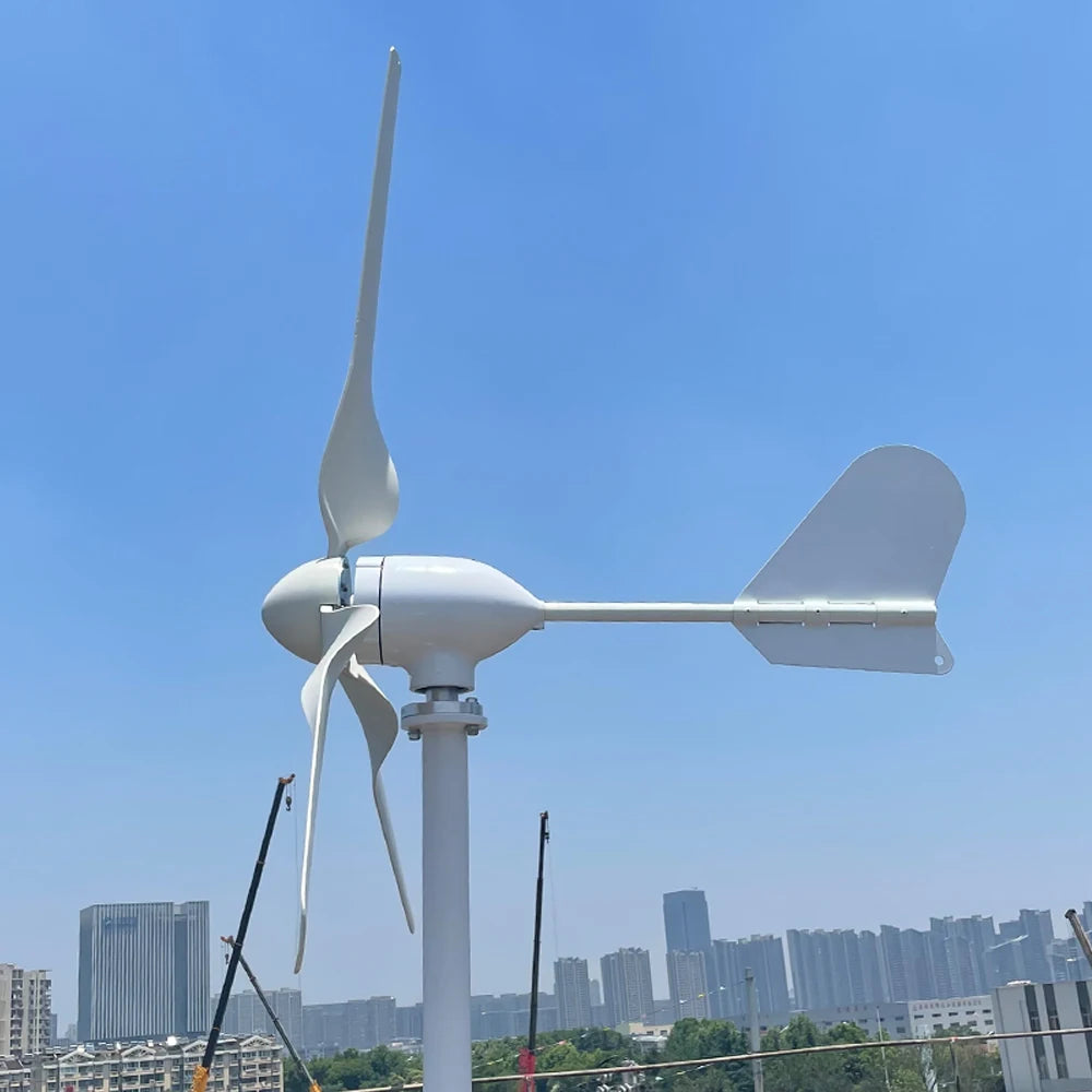 High-Performance Horizontal Wind Turbine Generator - 2KW 5KW 10KW Options with Magnetic Dynamo Technology