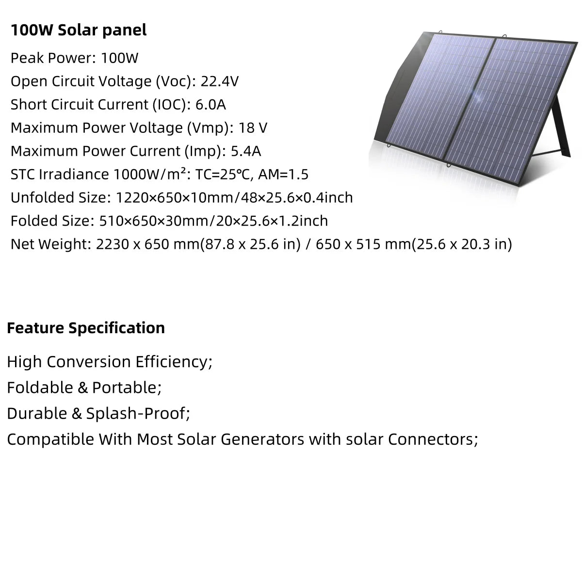 ALLPOWERS Foldable Solar Panel Collection