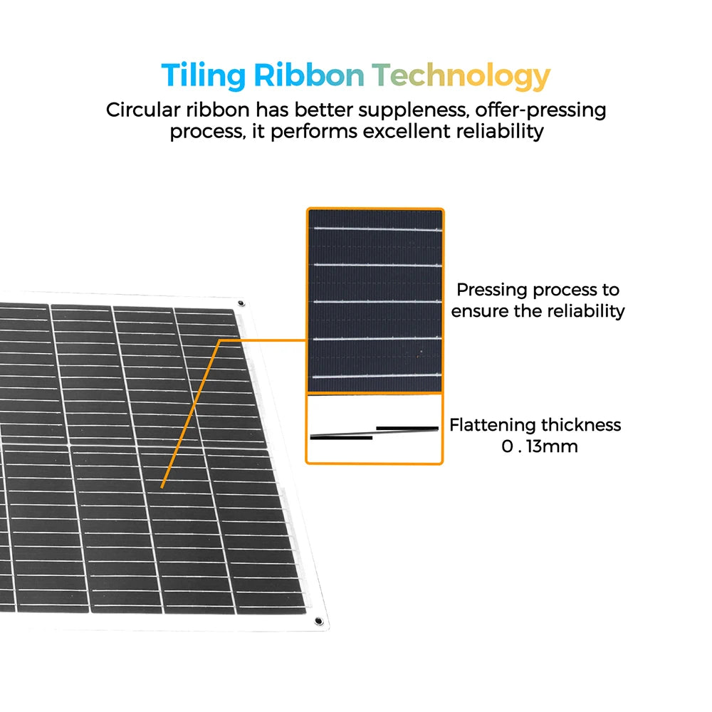 Flexible solar panel