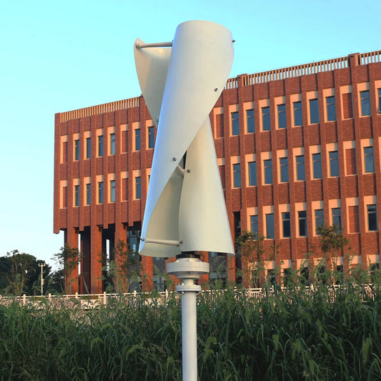 High Power Wind Turbine Generator - White