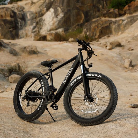 Electric Bike - 26" x 4.0" Fat Tire Electric Mountain Bicycle - US
